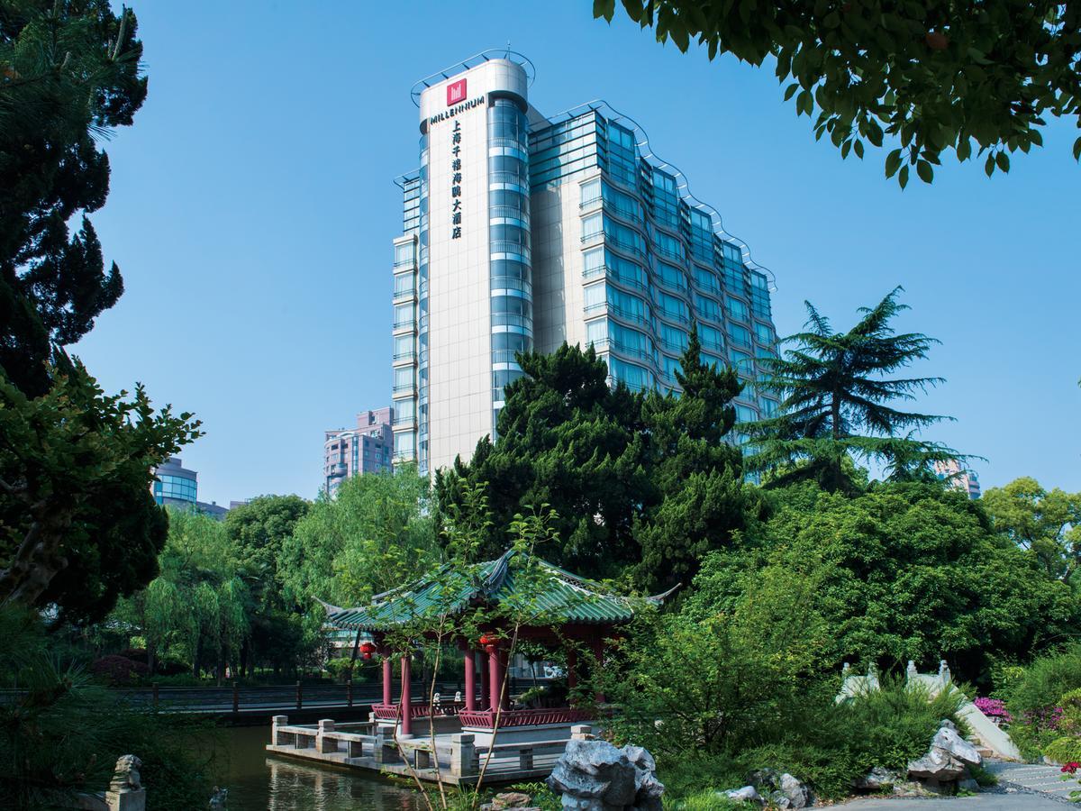 Grand Millennium Shanghai Hongqiao Xangai Exterior foto