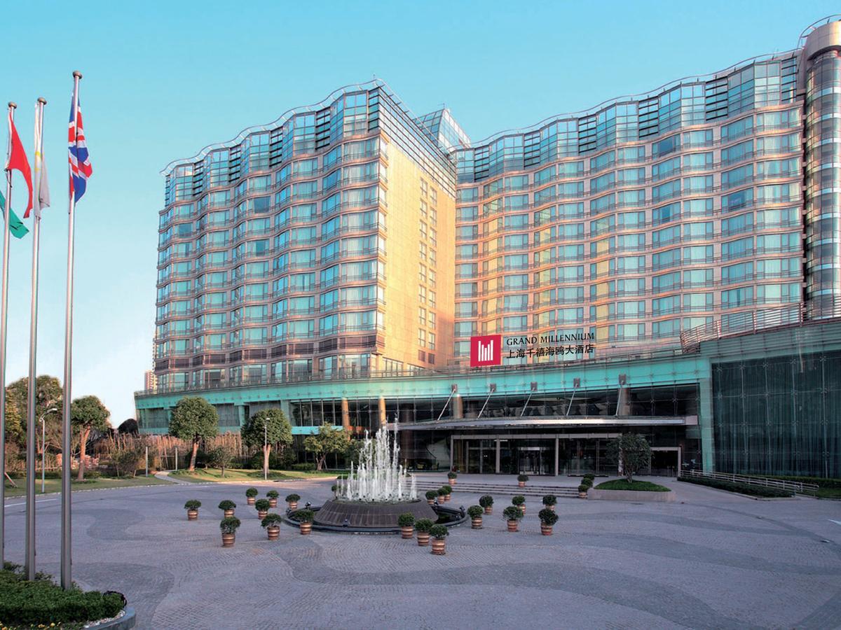 Grand Millennium Shanghai Hongqiao Xangai Exterior foto