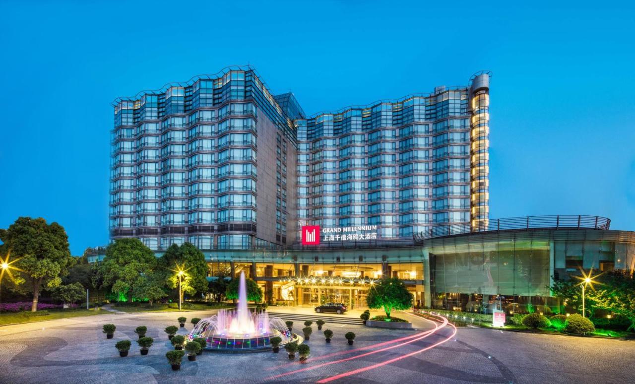 Grand Millennium Shanghai Hongqiao Xangai Exterior foto